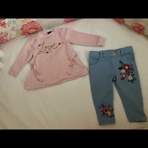 Love/floral set